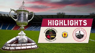 HIGHLIGHTS  Berwick Rangers 12 Stirling Albion  Scottish Cup 202122 Second Round [upl. by Nydroj]