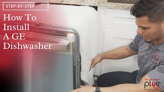 How To Install A GE Dishwasher  Installation [upl. by Pru541]