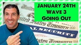 January 24th  Wave 3 of Checks Going Out for Social Security amp SSDI [upl. by Isolde]