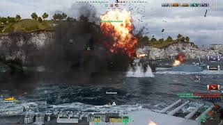 Rhodes Island 2 cruisers destroyed 4k [upl. by Rednave]