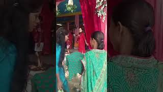 Sajnava pandal badi haveli Jay Mata Di 🙏sorts hindi lovesong viralvideo youtubeshorts [upl. by Fatsug]