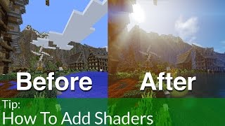 How To Install Shaders Into Minecraft 189 [upl. by Oicatsana]