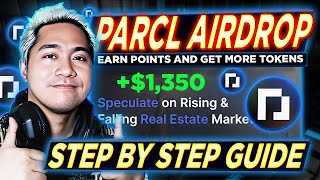 PARCL AIRDROP  Step by Step Full Guide Tagalog  Solana Blockchain [upl. by Aicemat]