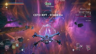 Everspace 2  Nightmare 2k rift Tier 1 Striker No Blessings No Legendaries [upl. by Atrim406]