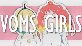 VTuber Rap VOMS Girls  Amano Pikamee天野ピカミィ  Hikasa Tomoshika緋笠トモシカ  prod anti social kid [upl. by Dibb797]