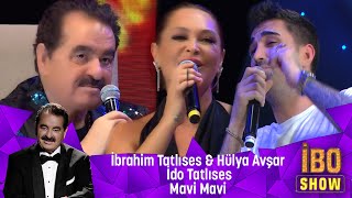 İbrahim Tatlıses amp Hülya Avşar amp İdo Tatlıses  Mavi Mavi [upl. by Aiva]