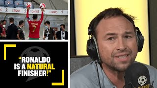 quotRONALDO IS A NATURAL FINISHERquot✅ Jason Cundy praises the Portuguese striker after his latest record [upl. by Ayik16]