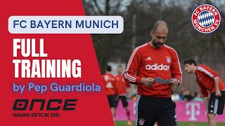 FC Bayern Munich  full training 2 by Pep Guardiola [upl. by Anavlis]