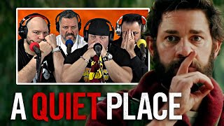 SHHHHHH Answers First time watching A Quiet Place movie reaction [upl. by Ednarb578]