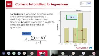 La Regressione lineare multipla con IBM SPSS Statistics [upl. by Desta]