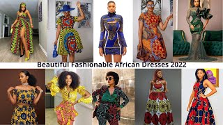 Beautiful Fashionable African Dresses 2022 ankara ankarastyles dress [upl. by Adihahs]