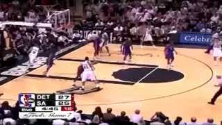 2005 NBA Finals  Detroit vs San Antonio  Game 7 Best Plays [upl. by Nabi]