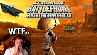 ORIGINAL Battlefront VS Classic Collection  Asmongold Reacts [upl. by Jaclin563]