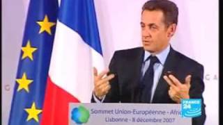 Sarkozy Kadhafi  lentente cordiale [upl. by Gay]