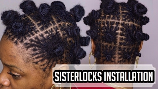 ITS OFFICIAL Sisterlocks Installation  Drknlvely [upl. by Annovy934]