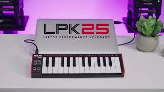 The LPK25 Laptop Performance Keyboard  Akai Professional [upl. by Philbert394]