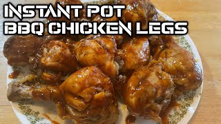 Instant Pot BBQ Chicken Legs  Chicken Recipe [upl. by Gnuhc]