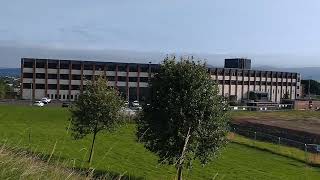 Building Work at Bannockburn High School Stirling Scotland UK [upl. by Rigdon]