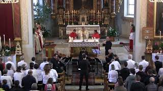 Gottesdienst am 150 KirchweihJubiläum in Unteriberg − Einzug [upl. by Tik]