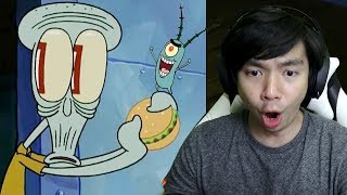 Squidward Uji Nyali  6am At The Chum Bucket Indonesia [upl. by Aznola278]