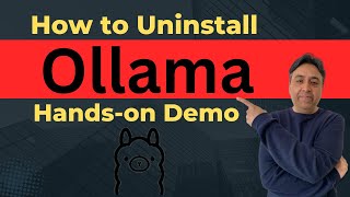 How to Uninstall Ollama [upl. by Arratoon831]