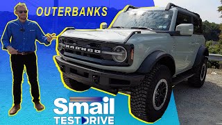 2021 Ford Bronco Outer Banks 2Door Sasquatch Review amp Test Drive  Smail Ford [upl. by Jonie482]