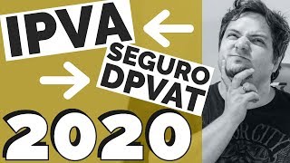 Como pagar o IPVA com desconto  Seguro DPVAT em 2020 [upl. by Bodkin410]