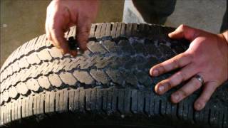 How to measure tire tread and use a tire depth gauge [upl. by Enitsud]