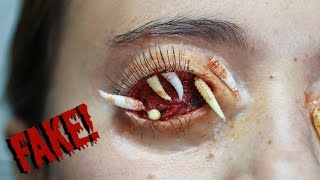 Maggot Eyes Makeup Tutorial Part One Moulds [upl. by Elleined773]