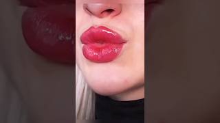 pouty 👄 lips pouty lips makeup tutorial lipstickhacks [upl. by Weiler446]