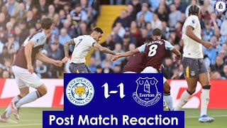 Leicester City Vs Everton  Post Match Reaction [upl. by Wagshul]