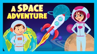 A SPACE ADVENTURE ‍🚀 Tia amp Tofu Lessons For Kids  English Stories  Learning Stories for Kids [upl. by Waldos]