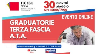 Scuola aggiornamento graduatorie terza fascia Ata requisiti e domanda [upl. by Clawson869]