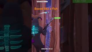 BOXED LIKE A FISH fortnite fortniteclips cliped lethimcook [upl. by Ocko105]