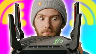 Its so FAST  ASUS ROG GTAX6000 WiFi 6 Router [upl. by Nilrev]