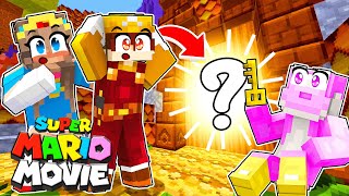 Whats INSIDE This MARIO SECRET BASE  Minecraft Mario Movie Life 22 [upl. by Ttenneb]