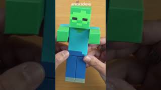 10 DIY Minecraft Paper Craft Ideas shorts [upl. by Adela762]