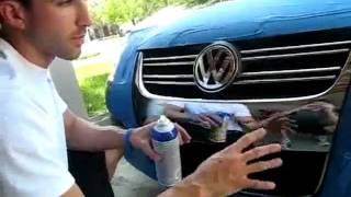 PlastiDip Car Emblems Badges and Front Grille  Step by Step  DipYourCarcom [upl. by Elvina]