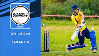 🔴 ECS Croatia 2023  Day 6  T10 Live Cricket  European Cricket [upl. by Bordy]