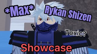 Max Rykan Shizen Companion Full Showcase  Shindo Life [upl. by Amirak]