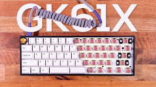 Geek GK61X Build with TTC Gold and Pink Switches  Easiest Custom Keyboard Build [upl. by Harman804]