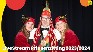 Prinsenzitting 20232024 Boemeldonck  LiveStream [upl. by Ayekal855]