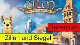 Ulm Brettspiel  Anleitung amp Rezension  SpieLama [upl. by Obaza904]