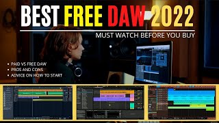 BEST FREE DAW in 2023  Watch Before you Buy  Comparison of Free Music Production Softwares  HINDI [upl. by Burck]