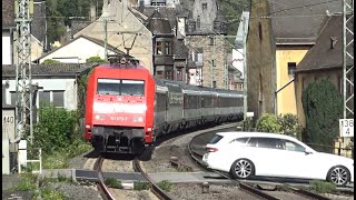 Das MegaVideo der Züge auf der Rheinstrecke  Linke und Rechte Rheinstrecke DB Cargo und Passagiere [upl. by Bruner483]