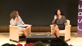 Conversation with Tracee Ellis Ross Class of 94 [upl. by Eniamrehs604]