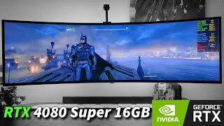 Batman Arkham Knight  RTX 4080 Super 16GB  Samsung Oled G9 Odyssey 49quot [upl. by Ysak577]