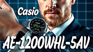 Casio AE1200WHL5AV IS THE NEW World Time Watch Sensation [upl. by Dazhehs]