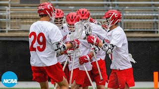 Cornell lacrosse fights off Delawares comeback advances to NCAA semifinals [upl. by Leanne]