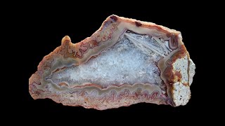 Natural Unpolished Pseudomorph Pink Agate Pair [upl. by Bev]